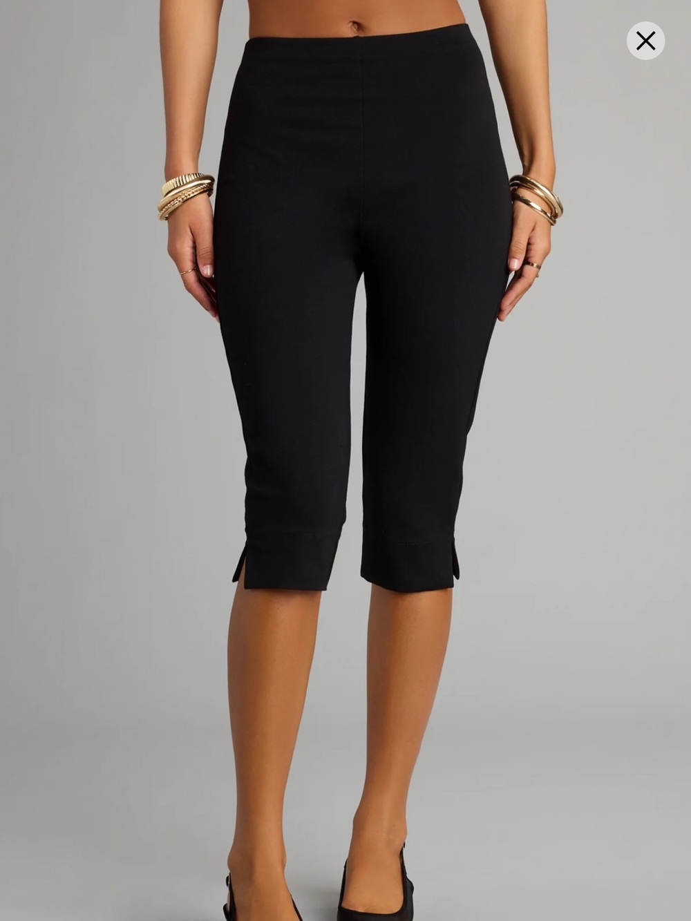 Windsor Store Forever On Trend High Rise Ponte Capri Pants